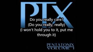 Pentatonix - The Baddest Girl (Lyrics)