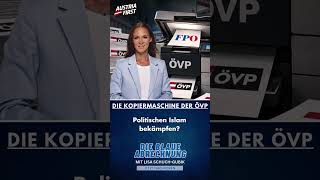 Die Kopiermaschine der ÖVP - Die blaue Abrechnung