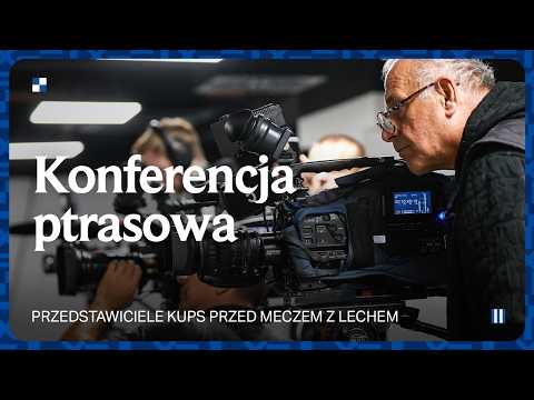 KONFERENCJA PRASOWA | Przedstawiciele KuPS Kuopio przed meczem z Lechem Poznań