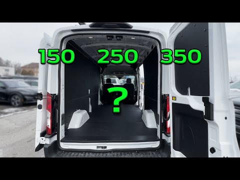What's the Difference Between the 150, 250 and 350 Ford Transit?