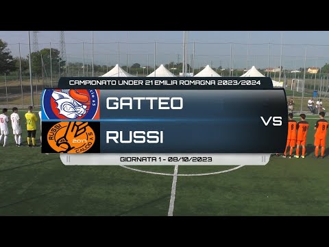 GATTEO VS RUSSI - CAMPIONATO UNDER 21 EMILIA ROMAGNA 2023/2024 GIORNATA 1- 08/10/2023
