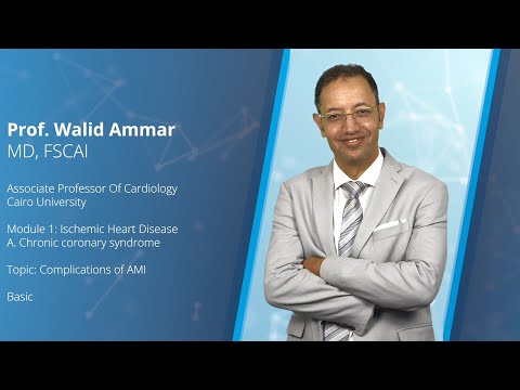 Complications of AMI - Prof. Walid Ammar