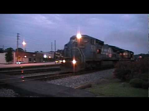 Norfolk Southern G2A SB Transfer Ex Conrail Leader in Austell,Ga 08-29-2010© (16x9)