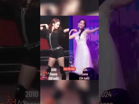 Yoona unnie (SNSD 🩷) Dance 'Hoot' 2010 vs 2024 #snsd #smtown, #kpop