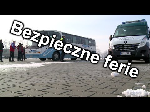 Kontola autokarów podczas ferii - Na drogach