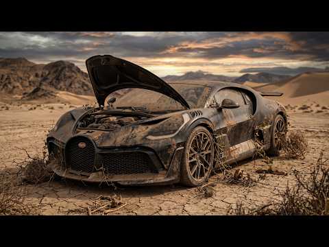 Thumbnail for Lifting a Forgotten Bugatti Divo from the Desert | Full Restoration ASMR by Bugatti Divo