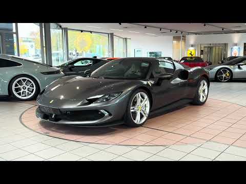 Ferrari 296 GTS Grigio Silverstone & Tortora