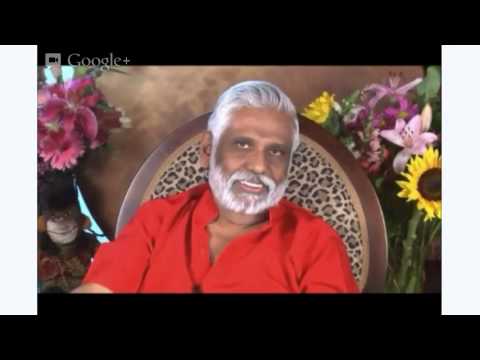 Vedic New Year 2013 Message: Dr. Pillai's Hangout Recorded Live April 14th - Moola Mantra Initiation