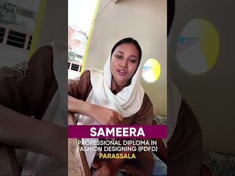 Sameera, Fashion Designing Student, Shares Her Experience at GITD