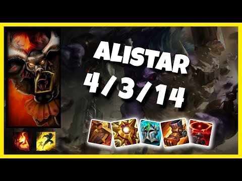 Alistar vs Rakan KOREAN Challenger SUPPORT (4/3/14) - v11.1