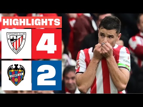 ATHLETIC CLUB 4 - 2 LEVANTE UD | HIGHLIGHTS LALIGA EA SPORTS