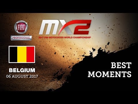 MX2 Qualifying Race Best Moments - FIAT Professional MXGP of Belgium 2017 - motocross