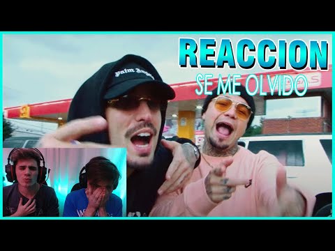 ARGENTINOS REACCIONAN A Gera MX, Rels B - Se Me Olvidó (Video Oficial)