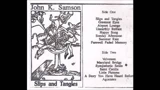 John K Samson Slips and Tangles Demo Cassette FULL ALBUM 1993