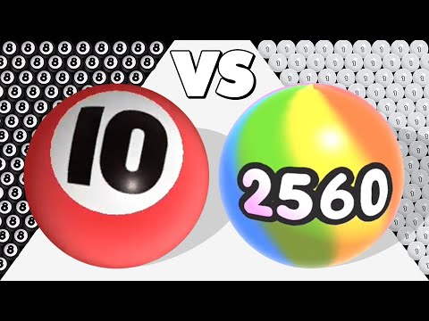 GOING BALLS ODER ❌ BALL MASTER 2048 - Left and Right: Brain Challenge (Satisfying Game)