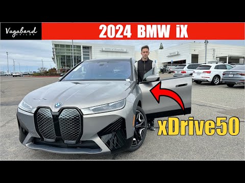 2024 BMW iX xdrive50. Walk around + full review