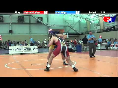 MichaelMi Mirra vs. Matt Wilps at 2013 ASICS University Nationals - FS