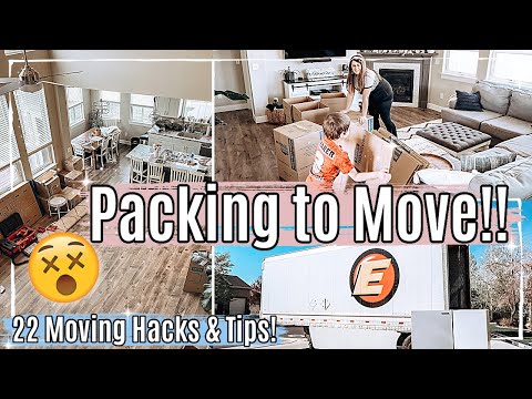 📦 WE'RE MOVING!! PACK WITH ME 2021 :: 22 of my BEST MOVING HACKS & TIPS + PACKING TIPS