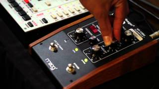 Video thumbnail for Moog Moogerfooger MF-108M Cluster Flux w/MonoMachine by bigcitymusic