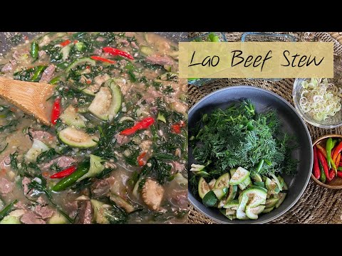 How to make Aw Seen Beef Stew. So Delicious, a Comfort...