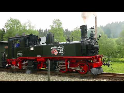 50 Jahre LGB: Pfingsten auf der Pressnitztalbahn 2018