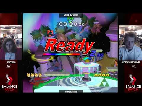 NE Melee Arcadian 5 - bonfire10 (Sheik) vs. GWM420 (Fox) - SSBM WF