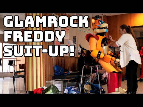 Glamrock Freddy Suit Up Time Lapse