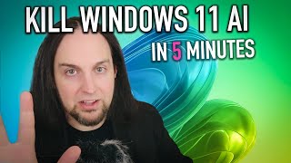 De-Slopify Windows 11 - REMOVE AI in 5 Minutes