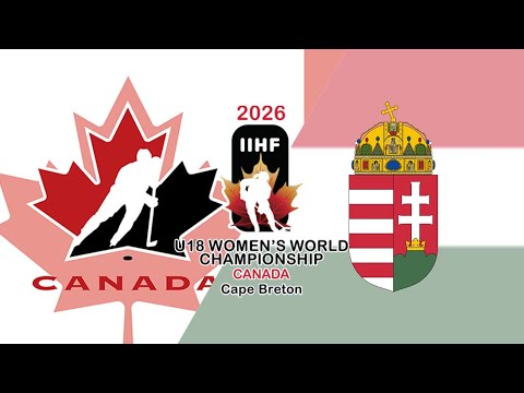 Game Highlights: Canada vs Hungary - U18 Women's Worlds - January 12, 2026