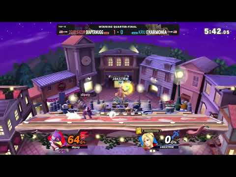 Elite Smash Fridays #134 - DiaperNugg (Lucina, Falco) vs Enarmonia (Peach, Robin)