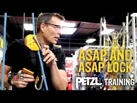 Petzl ASAP LOCK Kernmantle Mobile Fall Arrester