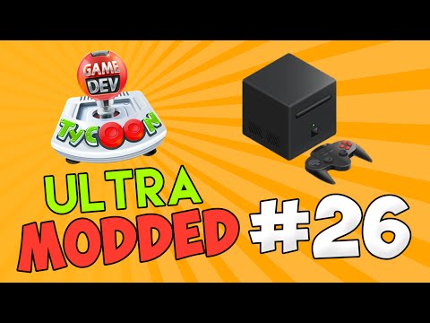 Game Dev Tycoon Ultra Modded #26 - NEW CUSTOM CONSOLE...