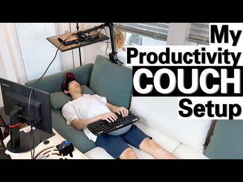 My Productivity COUCH Setup | WORLD FIRST