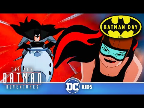 Batman's Face Off with Roxy Rocket! 🚀 | The New Batman Adventures | @dckids