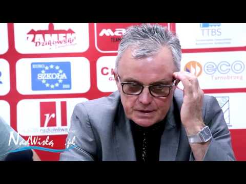 Konferencja prasowa po meczu Siarki Tarnobrzeg z Olimpią Zambrów 24.08.2016