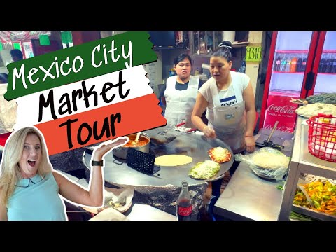 Exploring the Flavors of Mexico City | Market Tour 2023