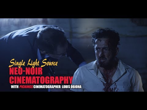 Cinematic Neo-Noir Using ONLY One Light | "Pickings" BTS