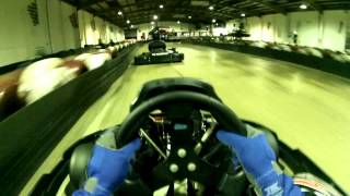 preview picture of video 'Northampton Indoor Karting 2014 - Onboard'