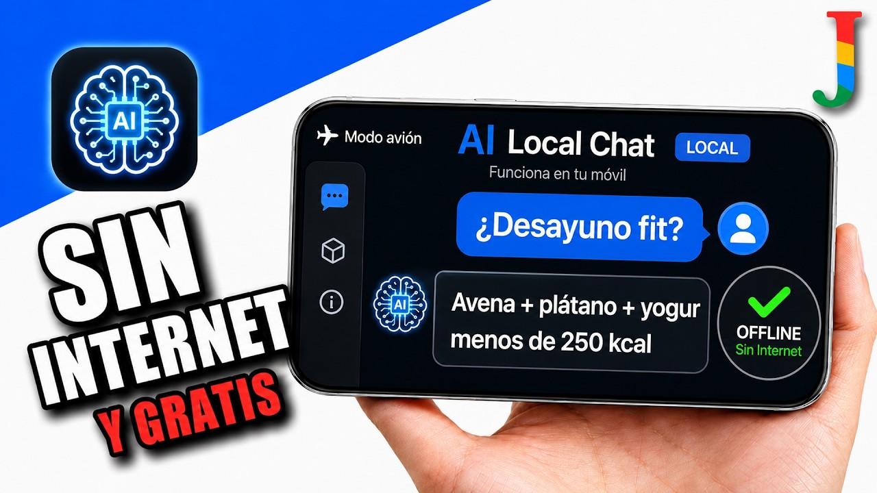 Instalé una Inteligencia Artificial en mi móvil SIN INTERNET (Y es gratis)