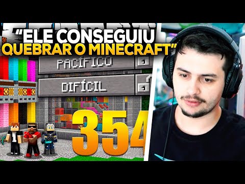 GABE REAGE Criando o MODO PACÍFICO no Minecraft - Em busca da casa automática #354 @viniccius13