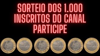 SORTEIO DOS 1.000 INSCRITOS!!! CORRA E SE INSCREVA PARA PARTICIPAR!!! ASSISTA O VDEO E SAIBA COMO.