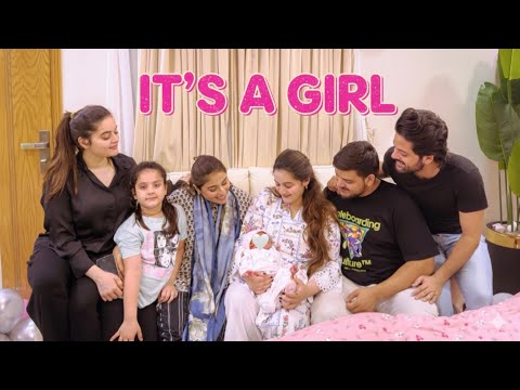 It’s a girl amayra 💗| Alhumdulillah for become a chachu 😭 | four beautiful princess 🎀 | itni piyari😭