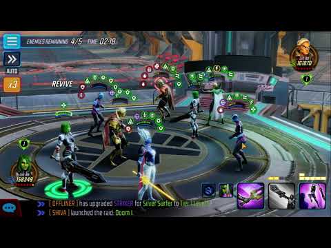 MSF: Alliance War - Infinity Watch vs Infinity Watch 175K+ Punch Up