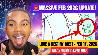 ⚠️HAPPENING NOW!! FEB 2026 UPDATE: North Node & Venus Bring Love, Money & Oppurtunity!
