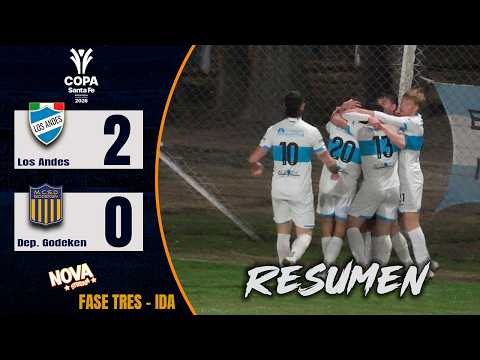 RESUMEN | LOS ANDES vs DEPORTIVO GODEKEN | COPA SANTA FE TERCERA FASE
