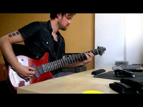 ZweiTon - Recording rhythm guitars for "Standhaft"