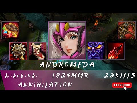 HoN | Mid Wars | Andromeda | Nikubenki | 1824 MMR