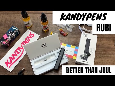 Kandypens RUBI | Real Unboxing |  What Salt Nic Juice To Use