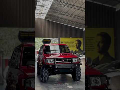 Modified Pajero by Mafia Spec #pajero #mods #modificition #modified #offroad #4×4 #bodykit #cars
