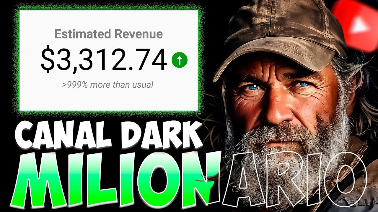 SEM CONCORRÊNCIA! Novo Canal Dark Milionário (INÉDITO NO BRASIL)